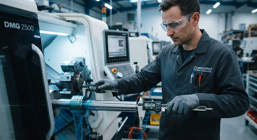 Precision lathe machine