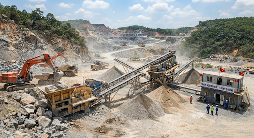 Quarry crusher